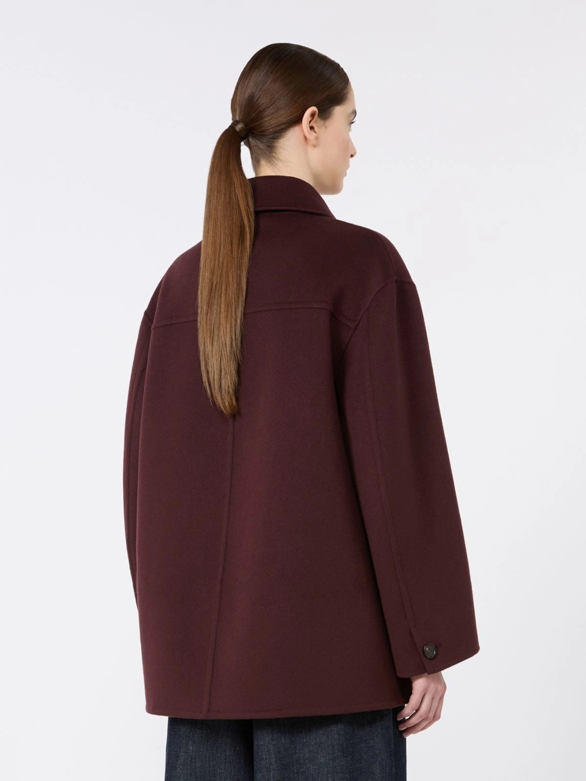 'S MAX MARA Cappotto corto in drap di lana SMMGIUGNO 017 S MAX MARA 