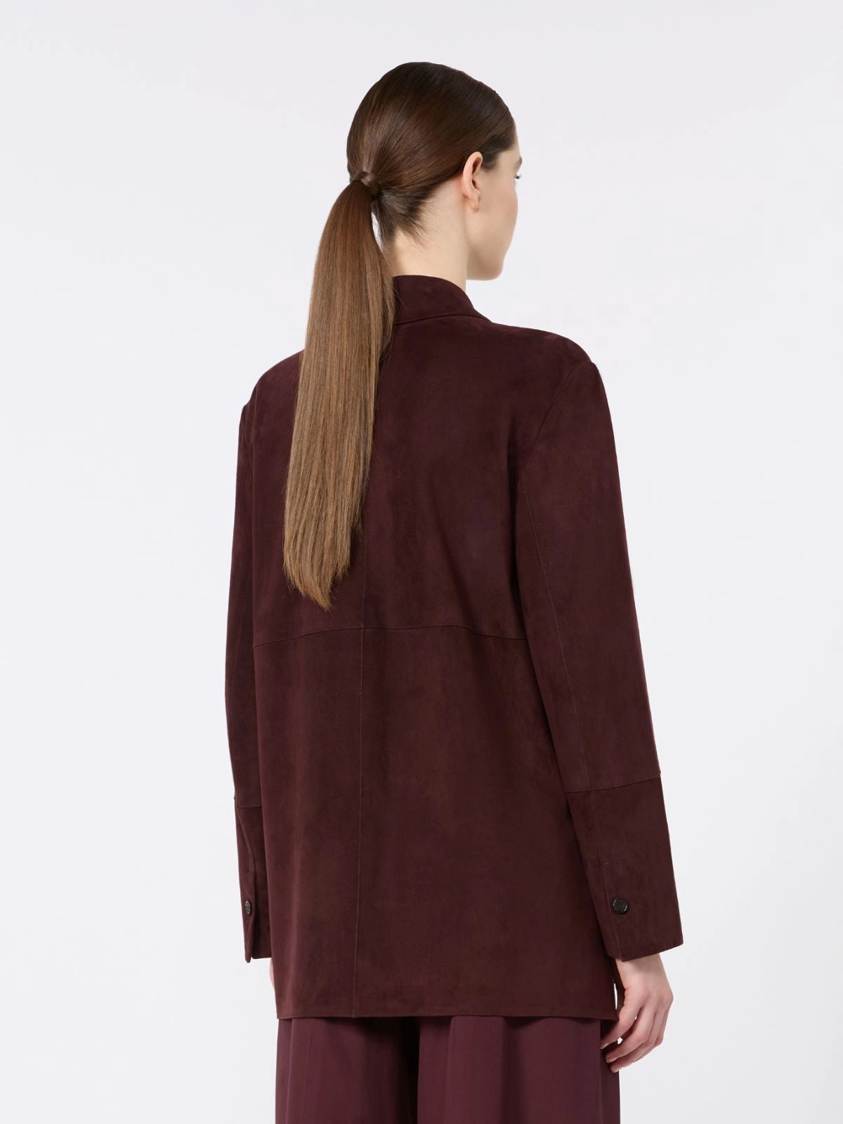 S MAX MARA Giacca in pelle scamosciata SMMGOCCE 003 S MAX MARA 