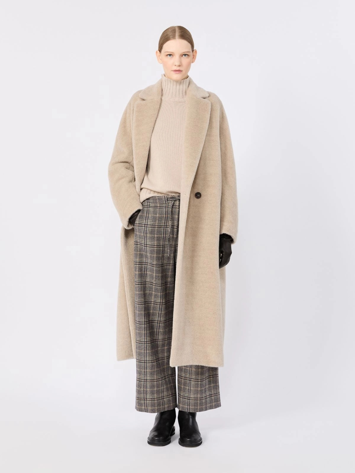 'S MAX MARA Dolcevita in filato di lana e cachemire SMMMANTOVA 002 S MAX MARA 