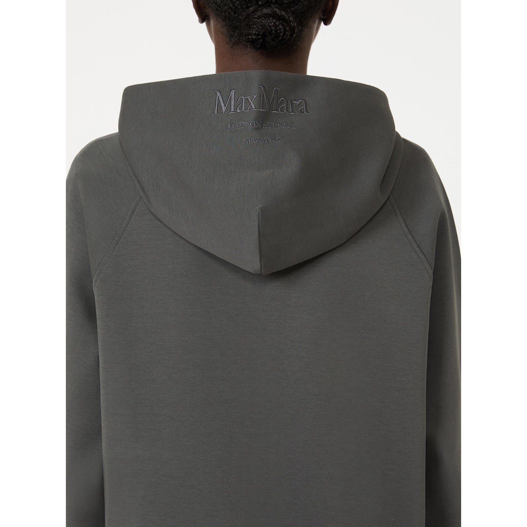 'S MAX MARA Felpa in misto cotone con cappuccio SMMMAREA 002 S MAX MARA 