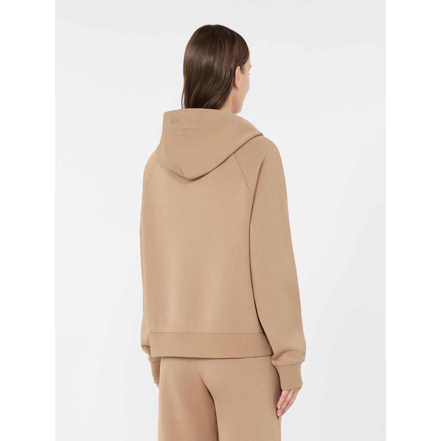 'S MAX MARA Felpa in misto cotone con cappuccio SMMMAREA 006 S MAX MARA 