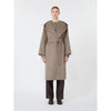 'S MAX MARA Cappotto in pura lana con cappuccio