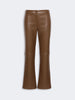 'S MAX MARA Pantalone slim fit in jersey spalmato