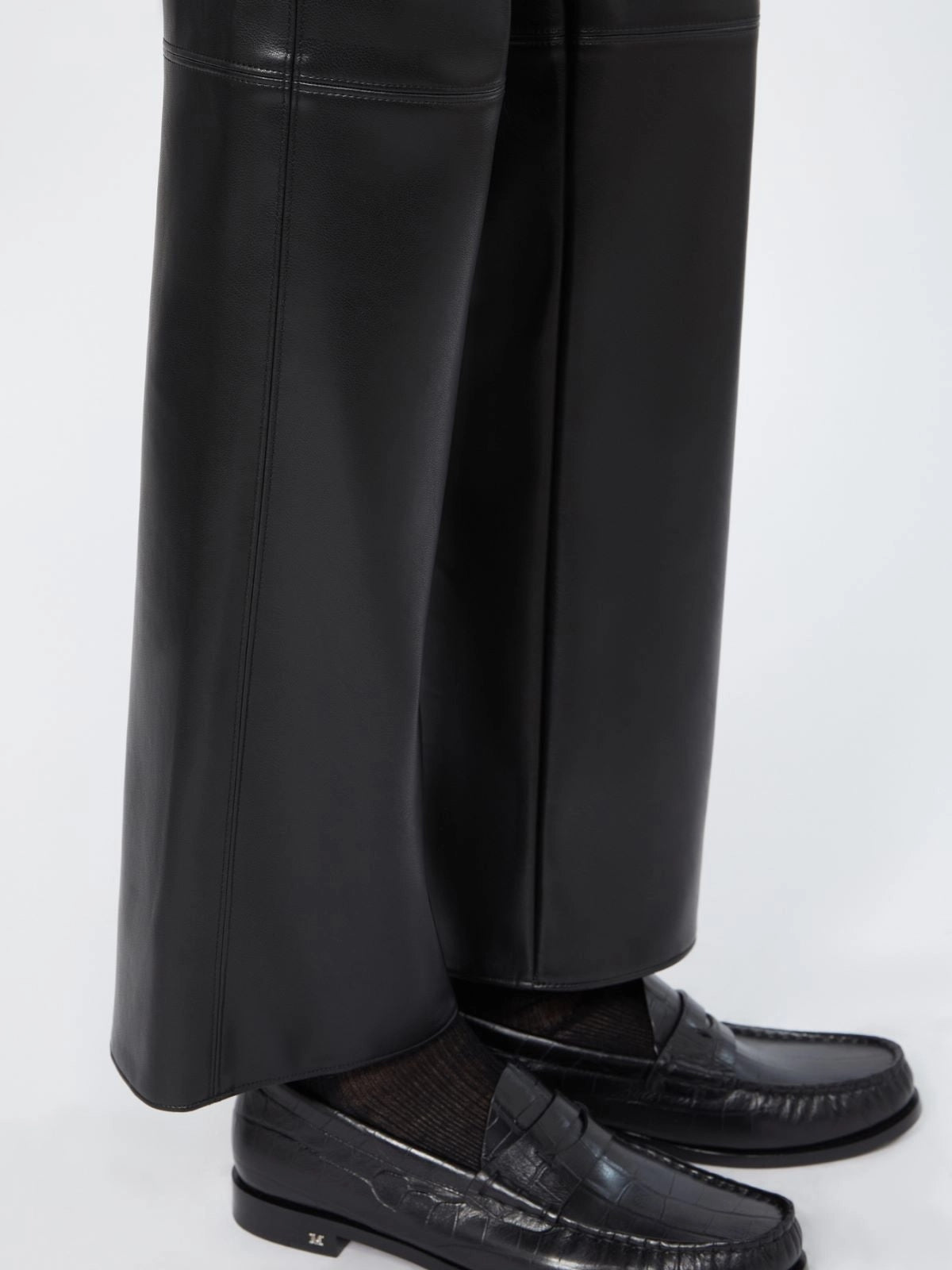 'S MAX MARA Pantalone slim fit in jersey spalmato SMMSUBLIME 006 S MAX MARA 