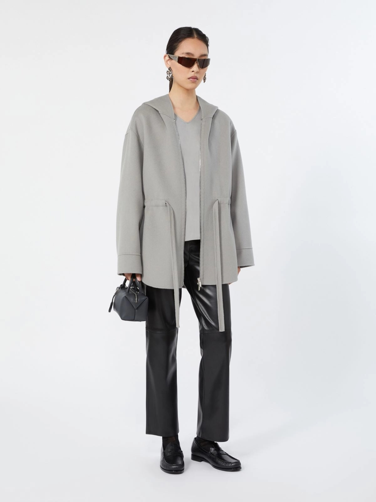 'S MAX MARA Pantalone slim fit in jersey spalmato SMMSUBLIME 006 S MAX MARA 
