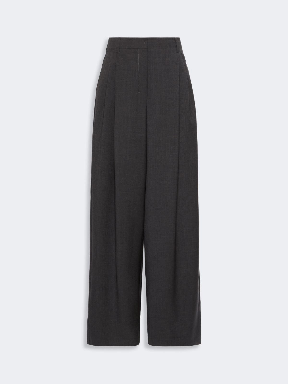 'S MAX MARA Pantalone palazzo in tela di lana SMMTARO 016 S MAX MARA 