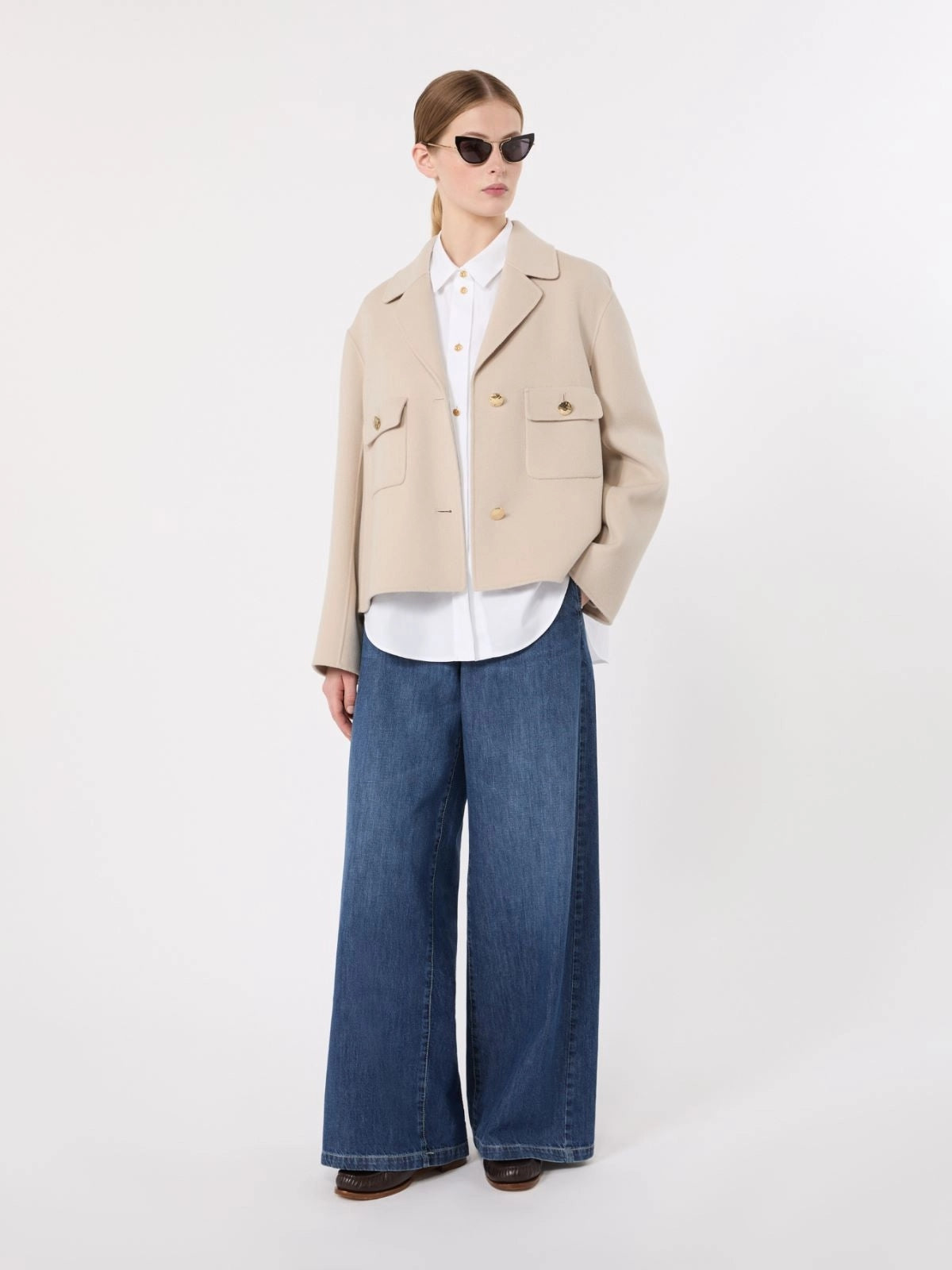'S MAX MARA Camicia in Oxford di cotone SMMVOLONTA 002 S MAX MARA 