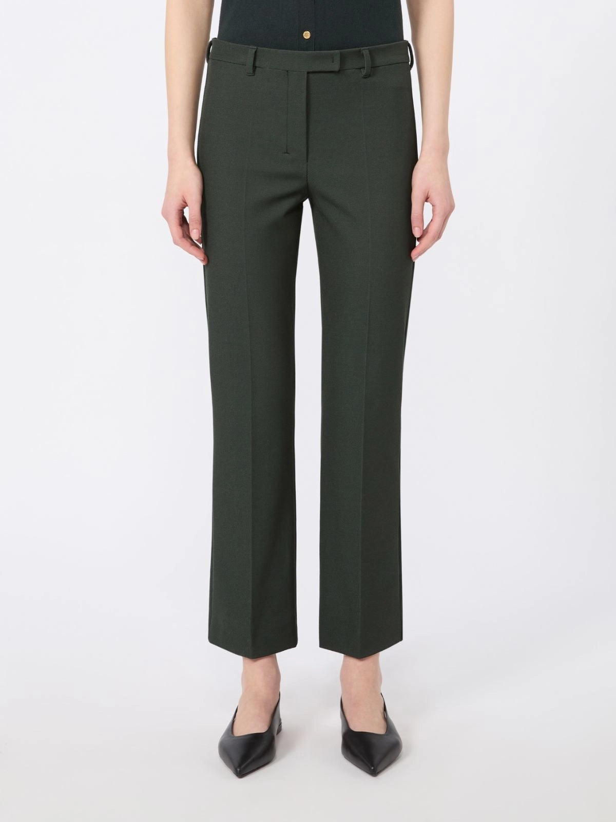 'S MAX MARA Pantalone in misto cotone stretch UMANITA 007 S MAX MARA 