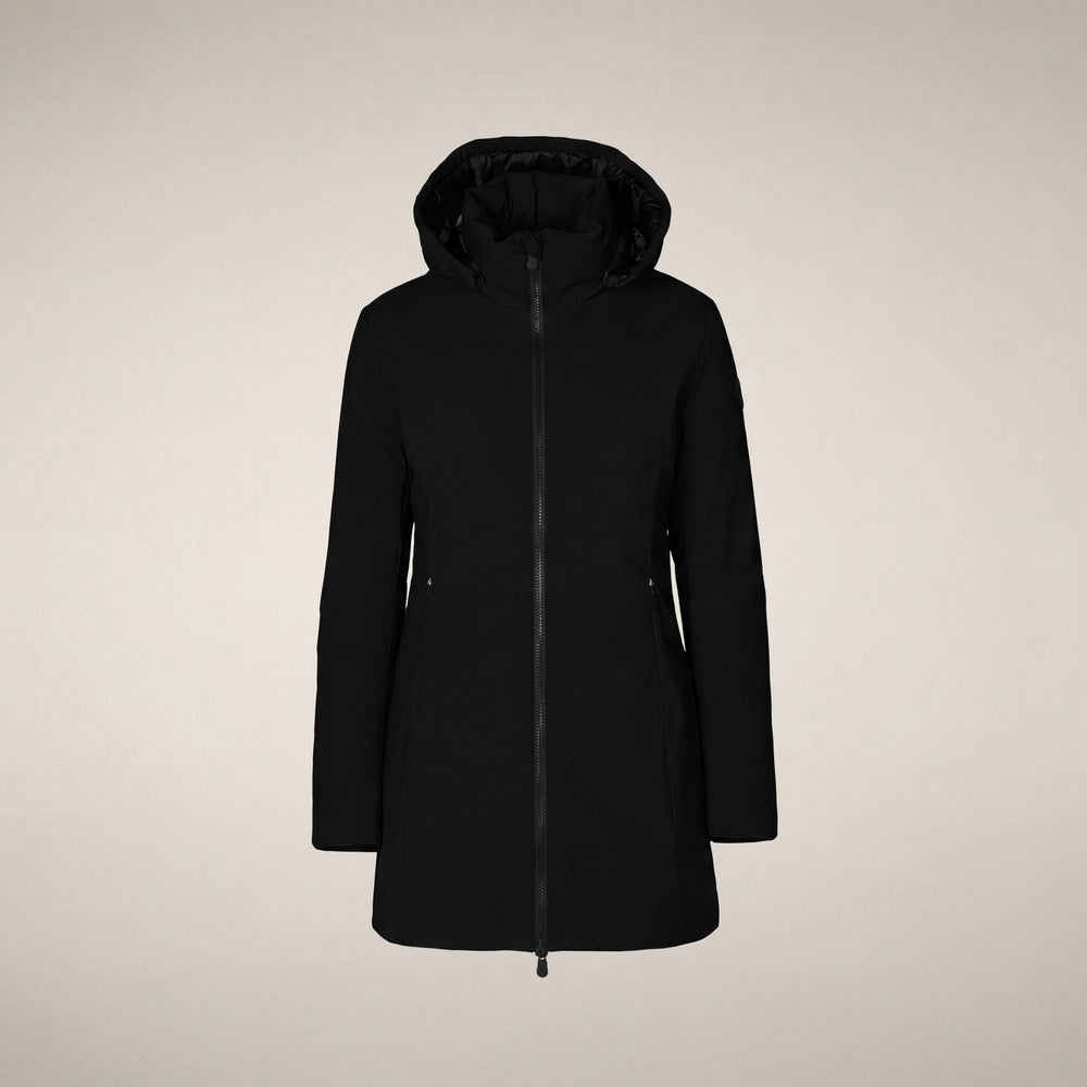 Piumino donna mod. Rachel nero<BR/> D40060W 10000 SAVE THE DUCK 