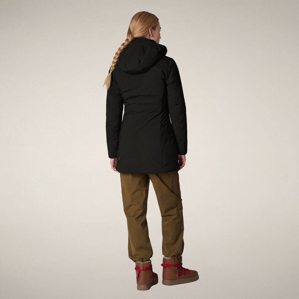 Piumino donna mod. Rachel nero<BR/> D40060W 10000 SAVE THE DUCK 