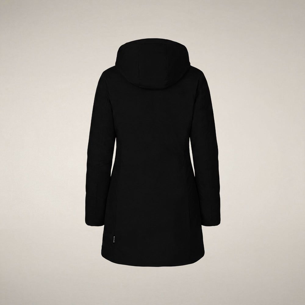 Piumino donna mod. Rachel nero<BR/> D40060W 10000 SAVE THE DUCK 