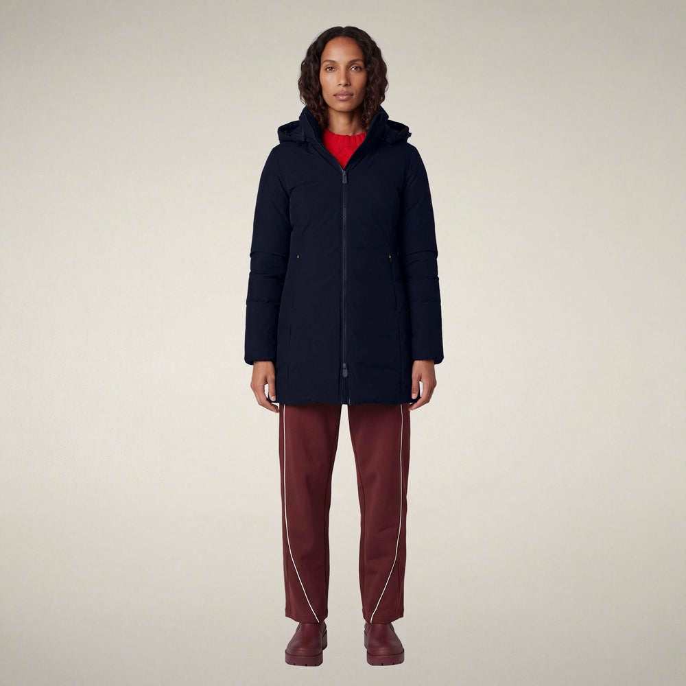 Parka donna mod. Rachel blu navy<BR/> D40060W 90000 SAVE THE DUCK 