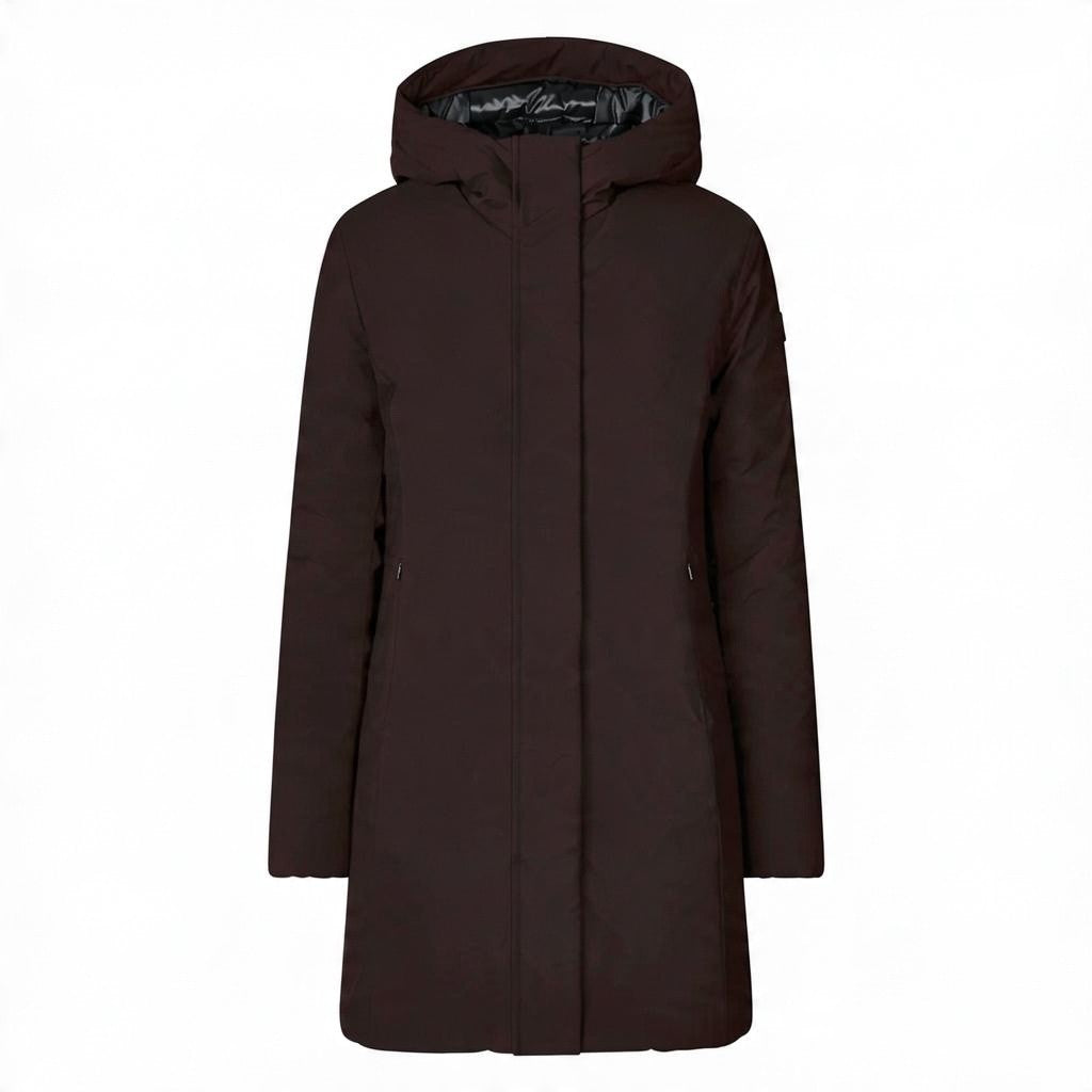 PIUMINO LUNGO SAVE THE DUCK CON CAPPUCCIO LEYLA<BR/> D45430W 40009 SAVE THE DUCK 