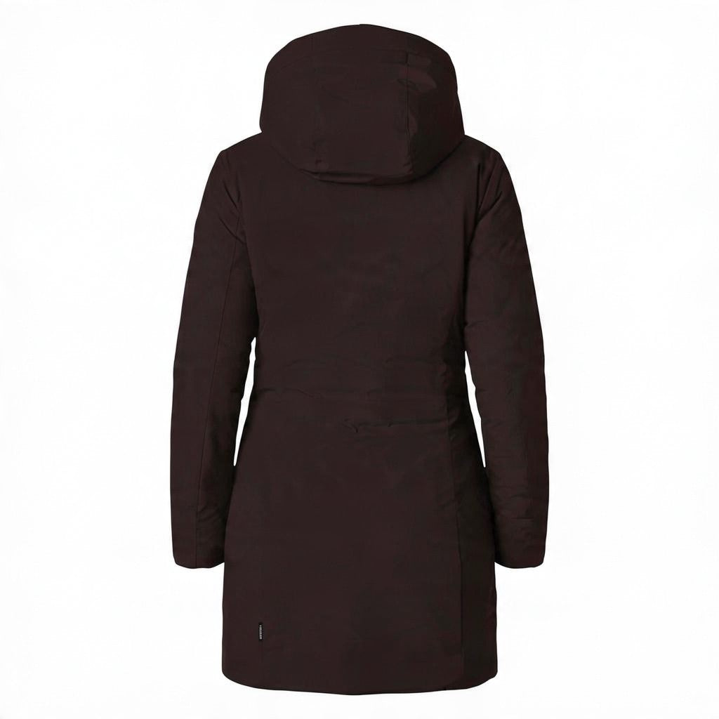 PIUMINO LUNGO SAVE THE DUCK CON CAPPUCCIO LEYLA<BR/> D45430W 40009 SAVE THE DUCK 