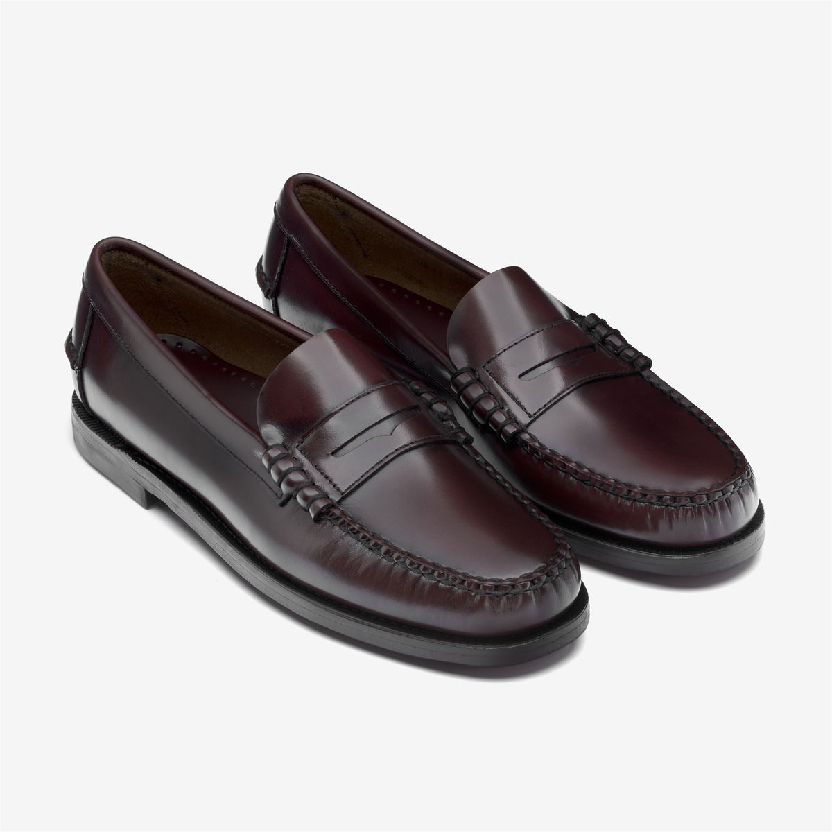 Mocassino Sebago senza lacci in pelle marrone da donna 7001530 COFFEE SEBAGO 