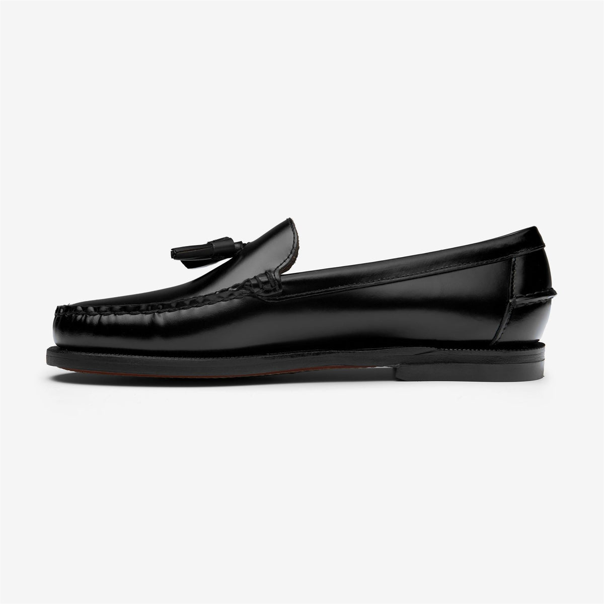 CLASSIC WILL WOMAN<BR/>Mocassino Sebago  in pelle nero da donna 7001560 BLACK SEBAGO 