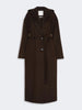SPORTMAXCappotto over in pura lana - Cioccolato