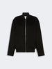 SPORTMAXBomber in double di pura lana - Nero