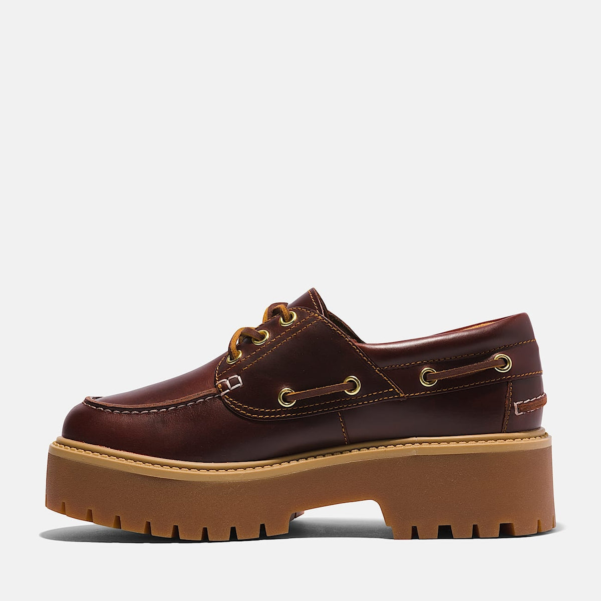 Scarpa da Barca con Plateau Stone Street da Donna in marrone TB0A2QDM D571 TIMBERLAND 