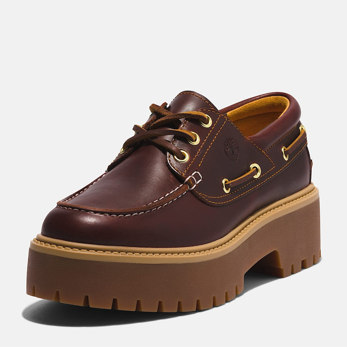Scarpa da Barca con Plateau Stone Street da Donna in marrone TB0A2QDM D571 TIMBERLAND 