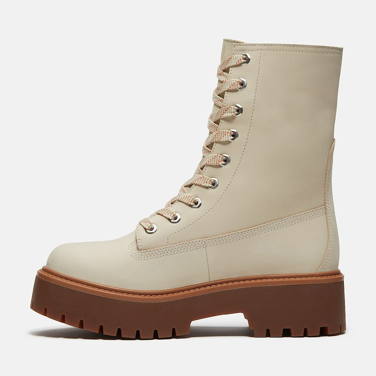 Stivale con Plateau Stone Street Mid da Donna in beige chiaro<BR/> TB0A5SAH EN71 TIMBERLAND 