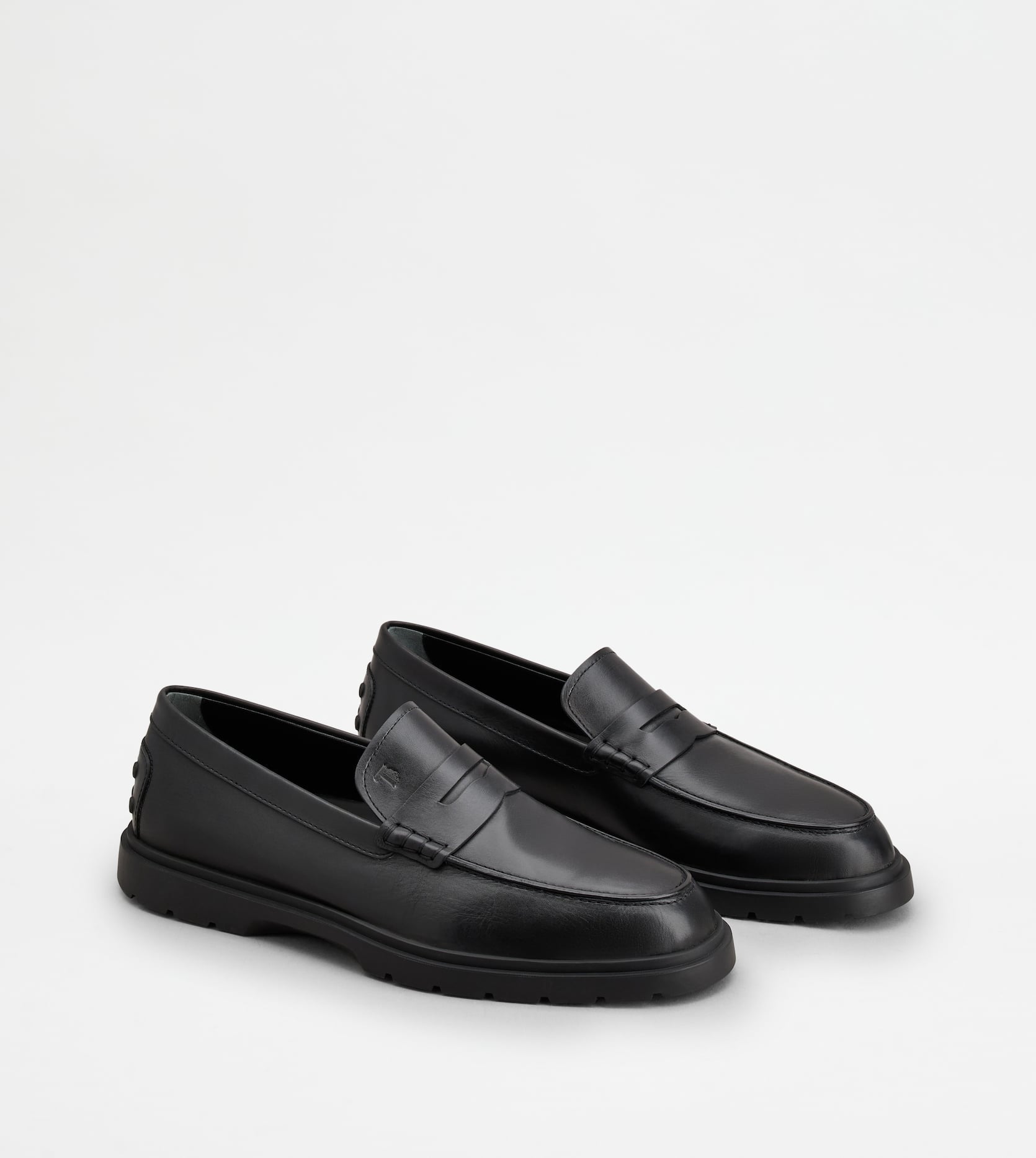 Mocassino in Pelle<BR/> XXM59K00010N6 MB999 TOD'S 