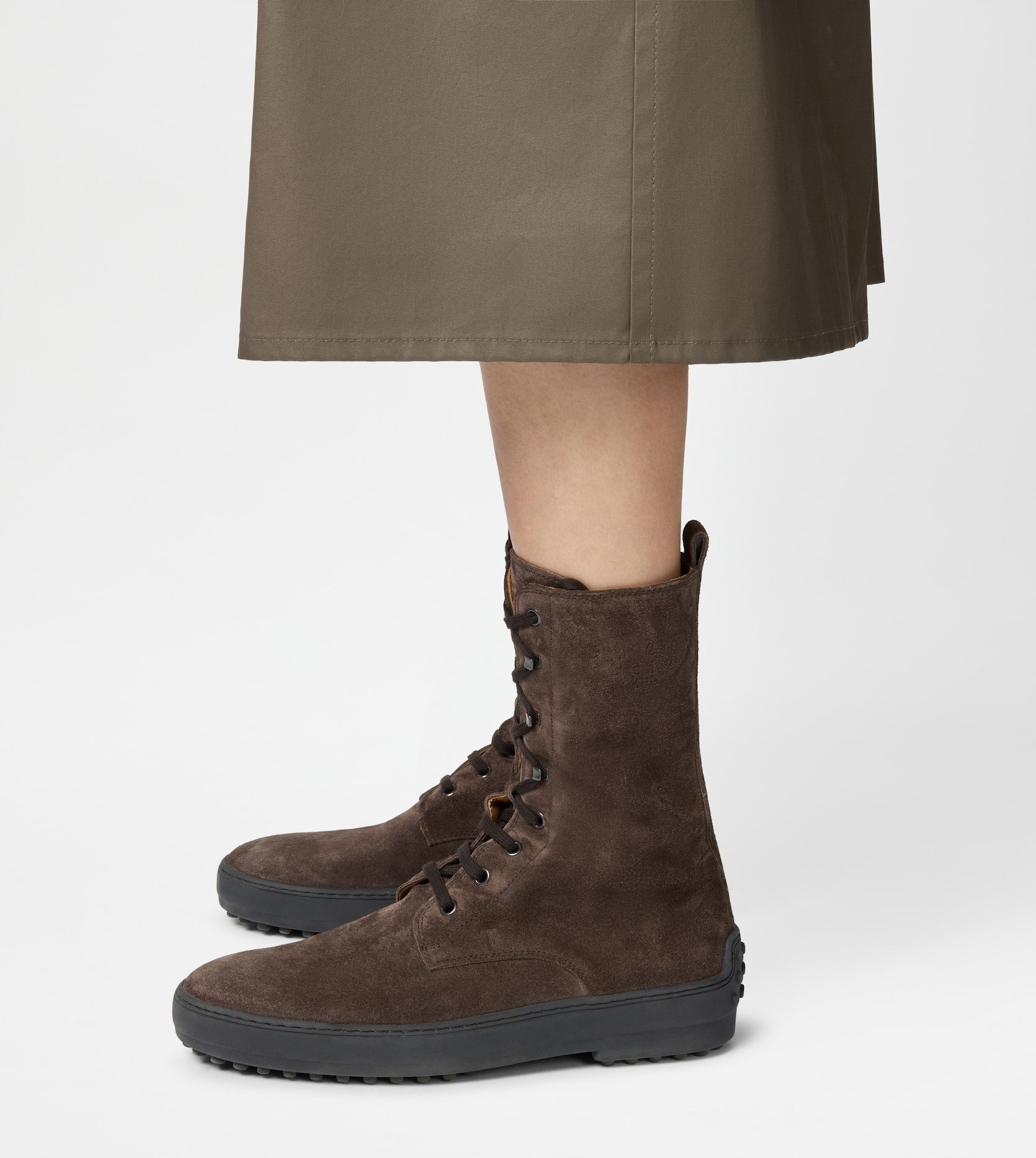 Stivaletto Winter Gommino in Pelle Scamosciata XXW84L0JU70RE 0S808 TOD'S 