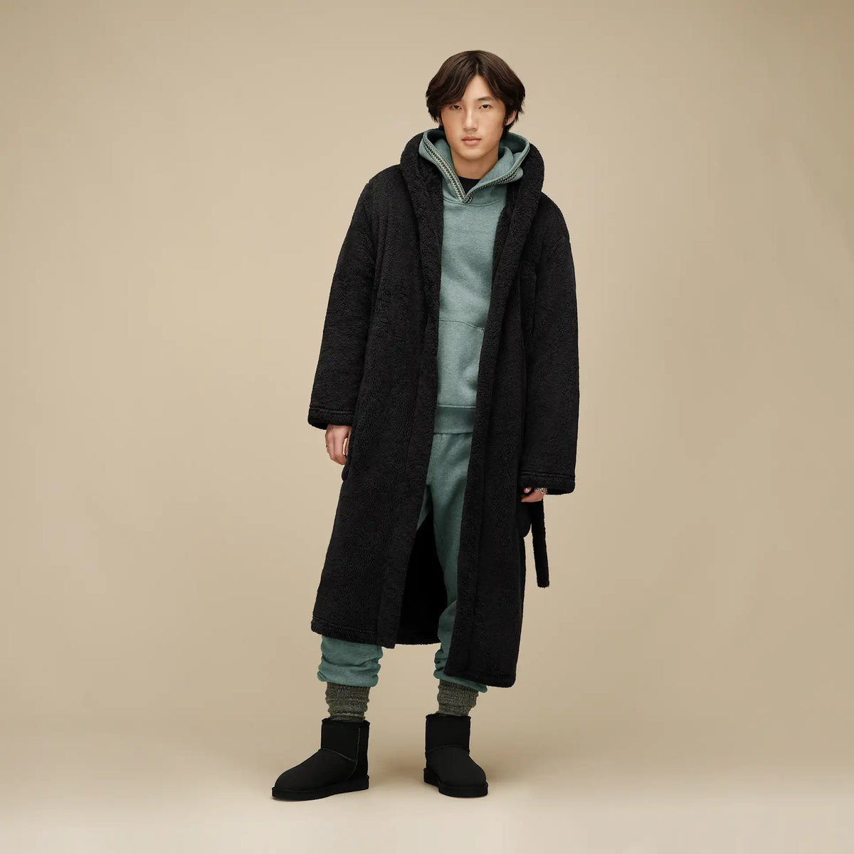 Uomo Stivali Classic Mini<BR/> 1002072 BLK UGG 