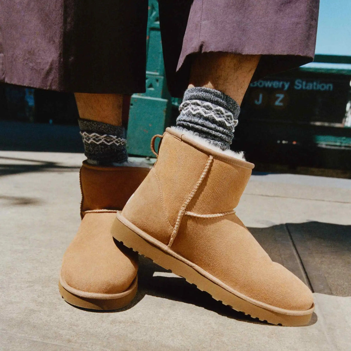 Uomo Stivali Classic Mini<BR/> 1002072 CHE UGG 