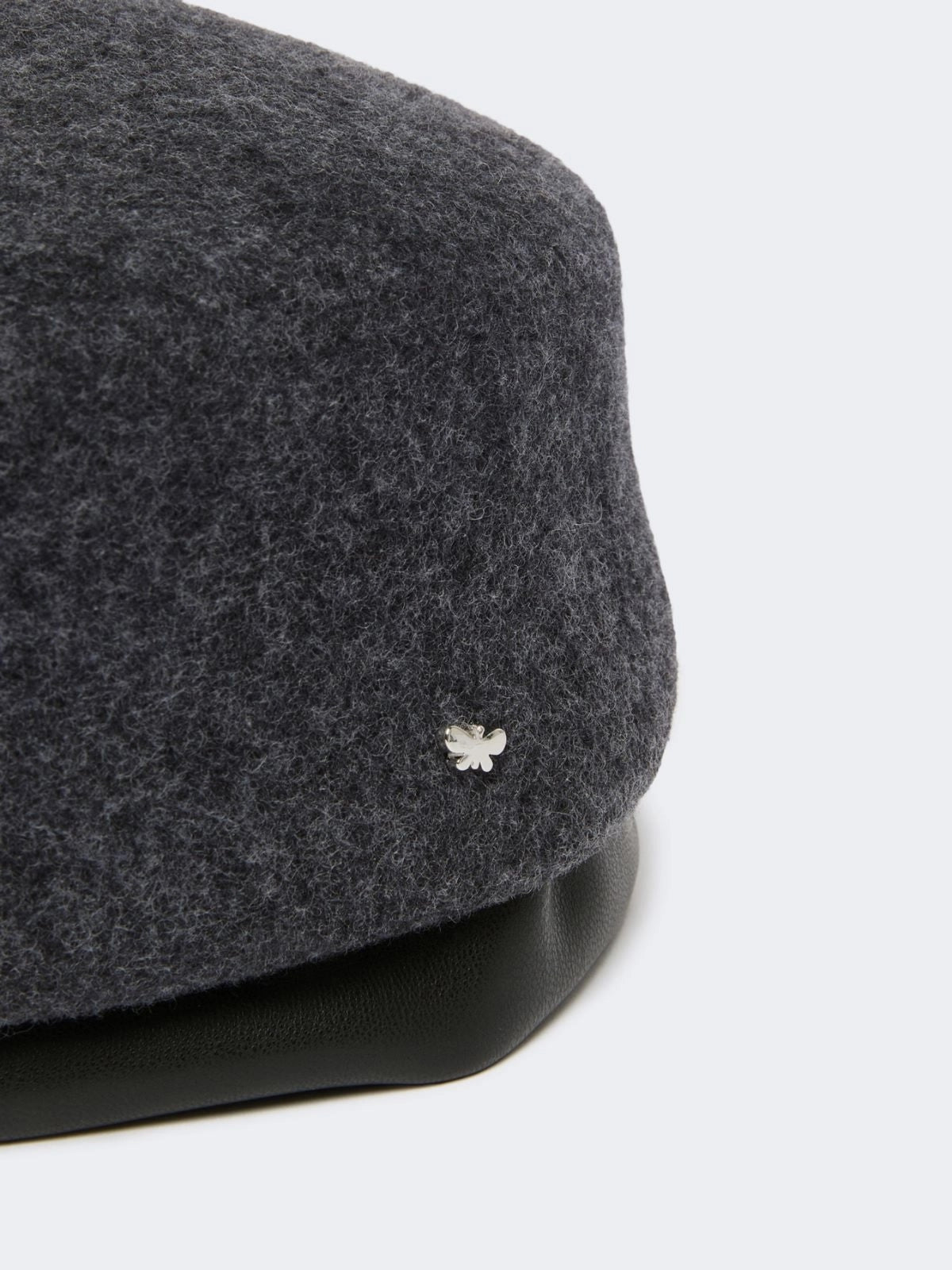 WEEKEND MAX MARA<BR/>Basco in feltro di lana - Grigio medio WKAMANTO 002 WEEKEND 