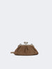 Pasticcino Bag small in crosta su vitello - FANGO