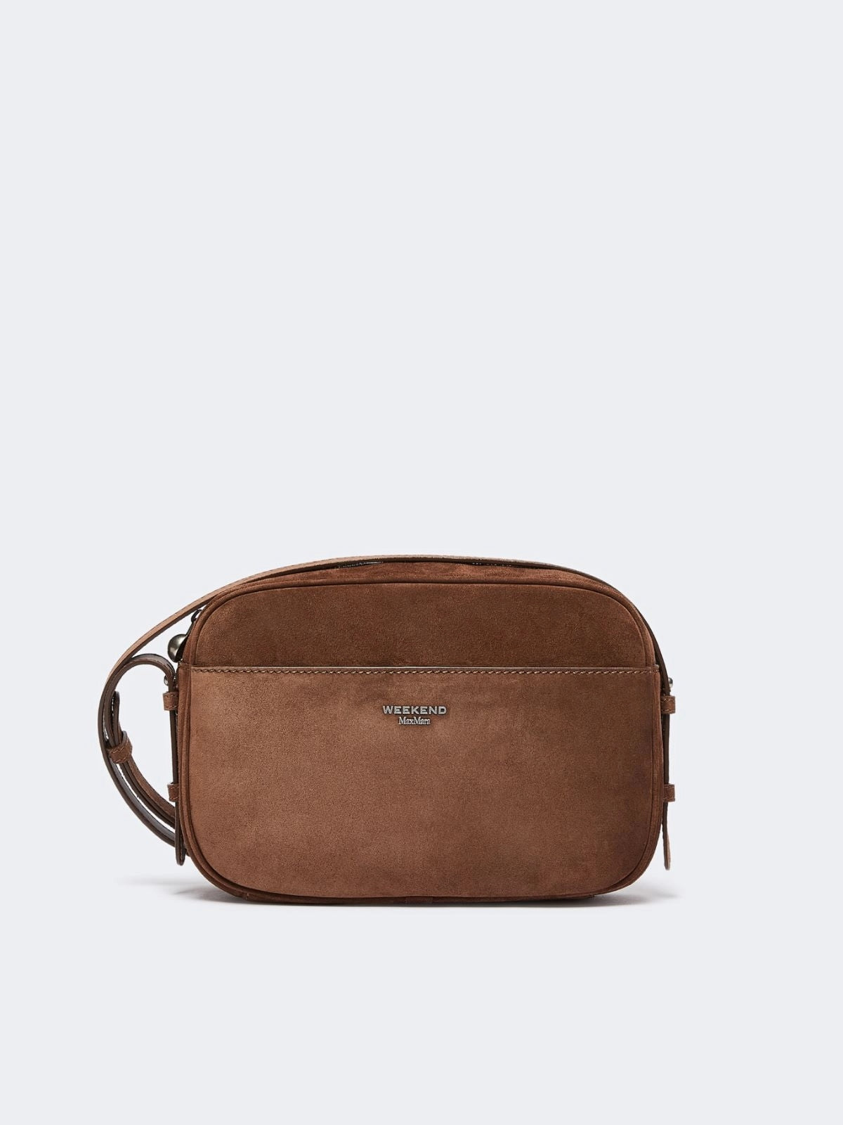 Camera bag Daily Casual in suede - CIOCCOLATO WKAPOTENZA 001 WEEKEND 