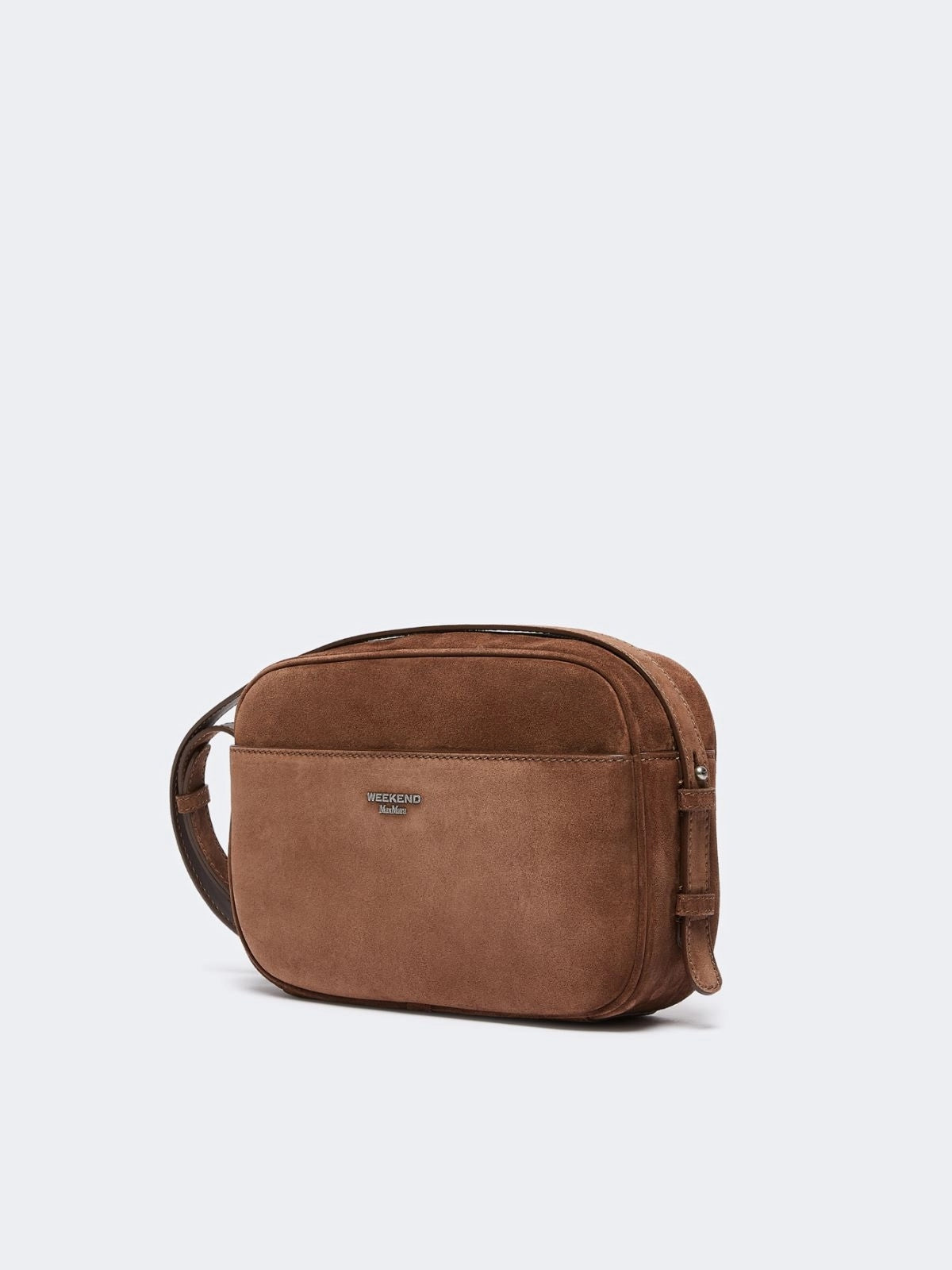 Camera bag Daily Casual in suede - CIOCCOLATO WKAPOTENZA 001 WEEKEND 