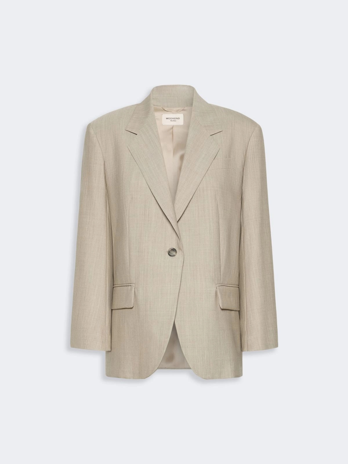 WEEKEND Blazer over in tela di lana - NOCCIOLA WKDATTILA 001 WEEKEND 