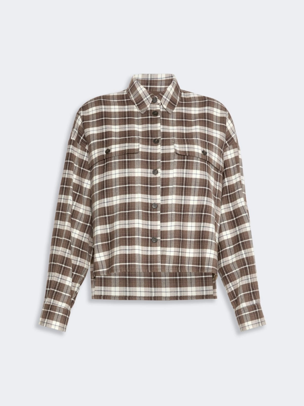 WEEKEND Camicia in flanella a quadri - MARRONE WKDBERLINA 001 WEEKEND 