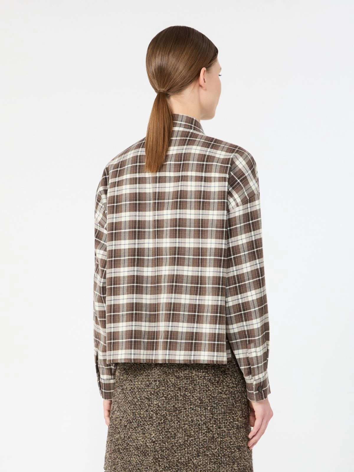 WEEKEND Camicia in flanella a quadri - MARRONE WKDBERLINA 001 WEEKEND 