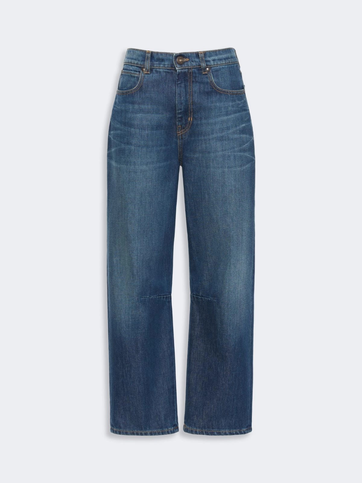 Jeans barrel leg in denim - BLU WKDCADUCA 004 WEEKEND 