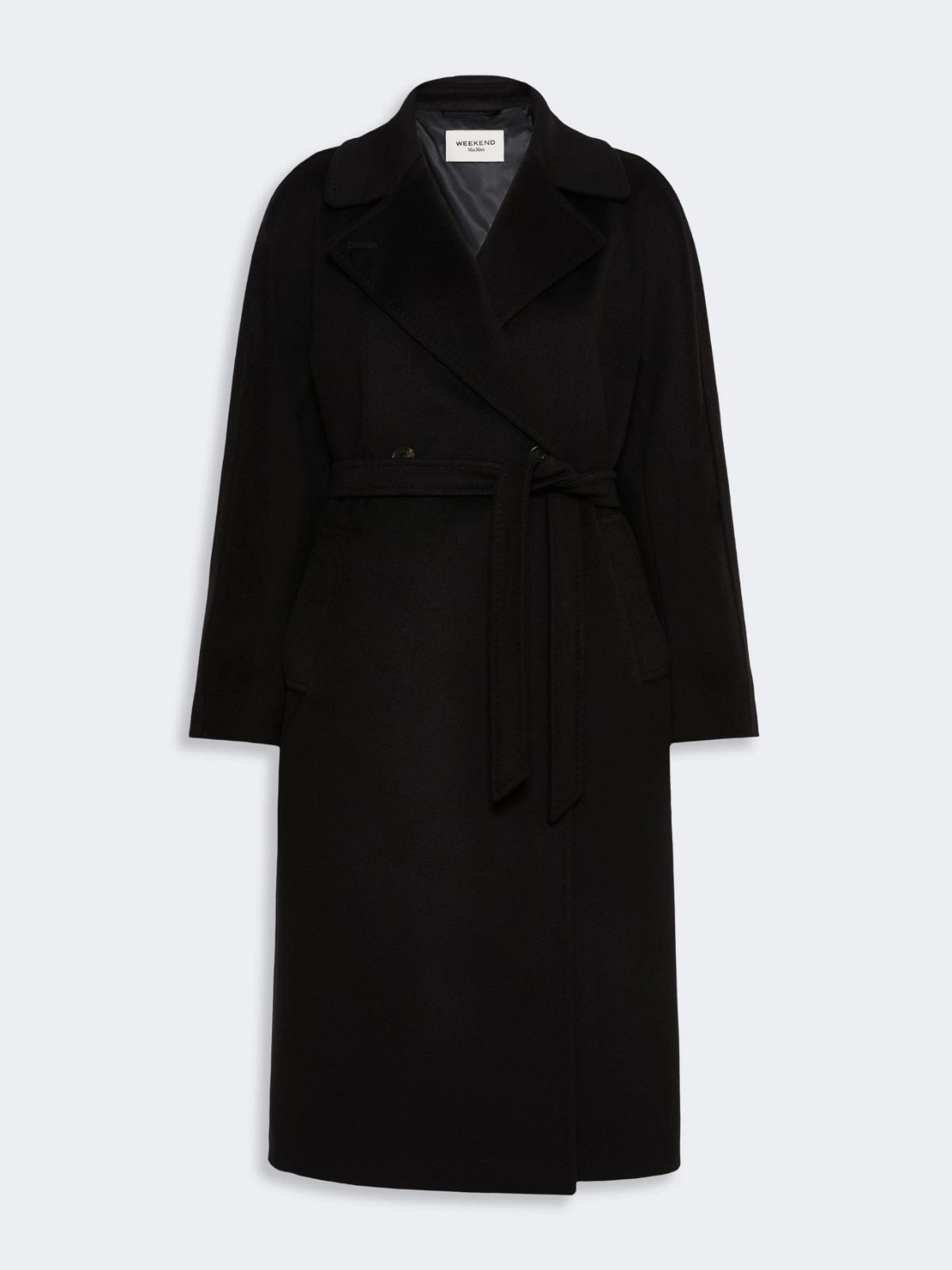 WEEKEND Cappotto in drap di cachemire - NERO WKDCASCIA 010 WEEKEND 