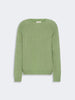 WEEKEND Maglia in alpaca e cotone - VERDE