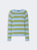 WEEKEND Maglia in alpaca e cotone - AZZURRO