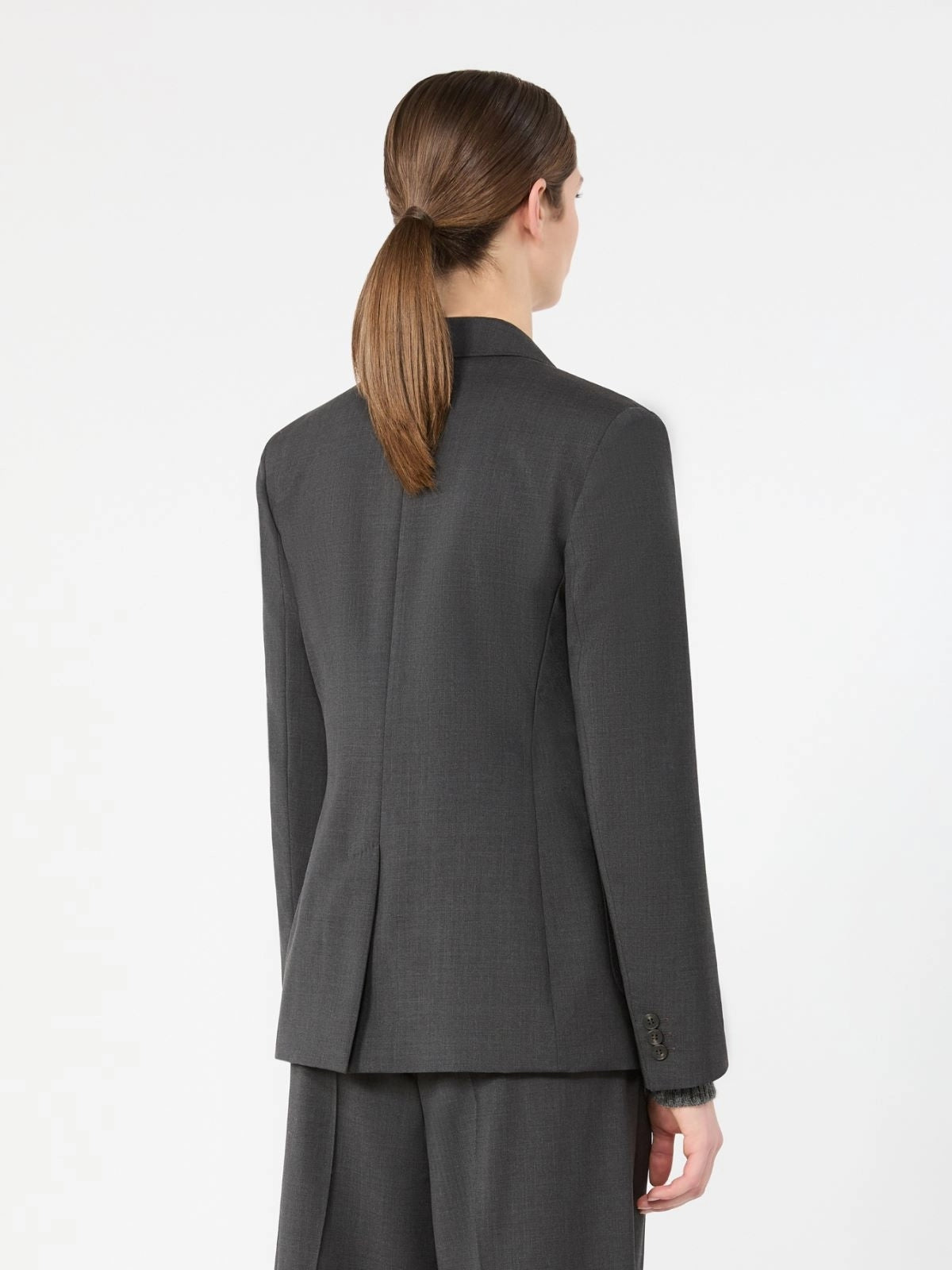 WEEKEND Blazer in tela di lana - ANTRACITE<BR/> WKDORNATI 015 WEEKEND 