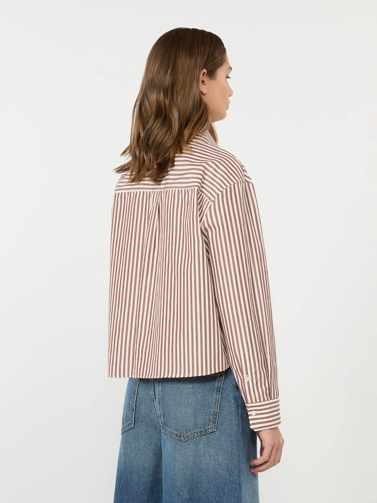 WEEKEND Camicia in popeline di cotone - TERRACOTTA<BR/> WKDPANETTO 004 WEEKEND 