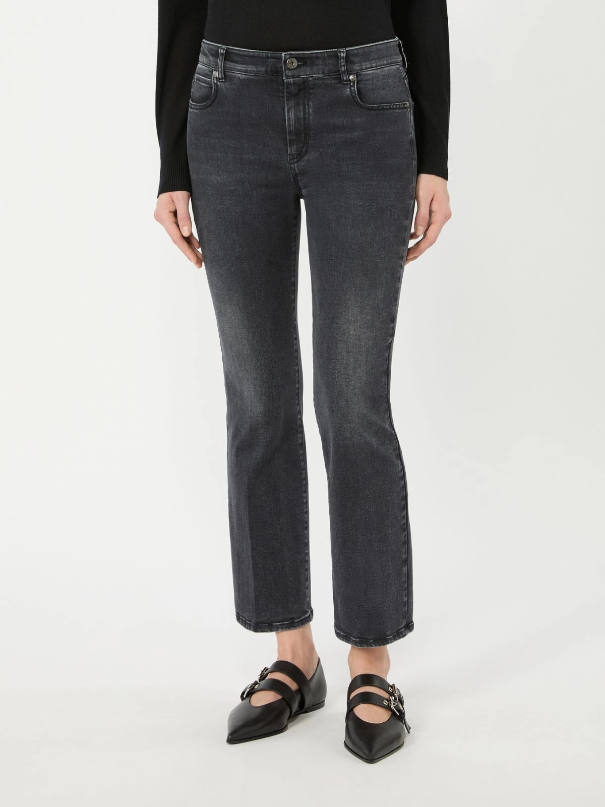 WEEKEND Jeans slim fit in denim super stretch - NERO WKDRAPALLO 008 WEEKEND 