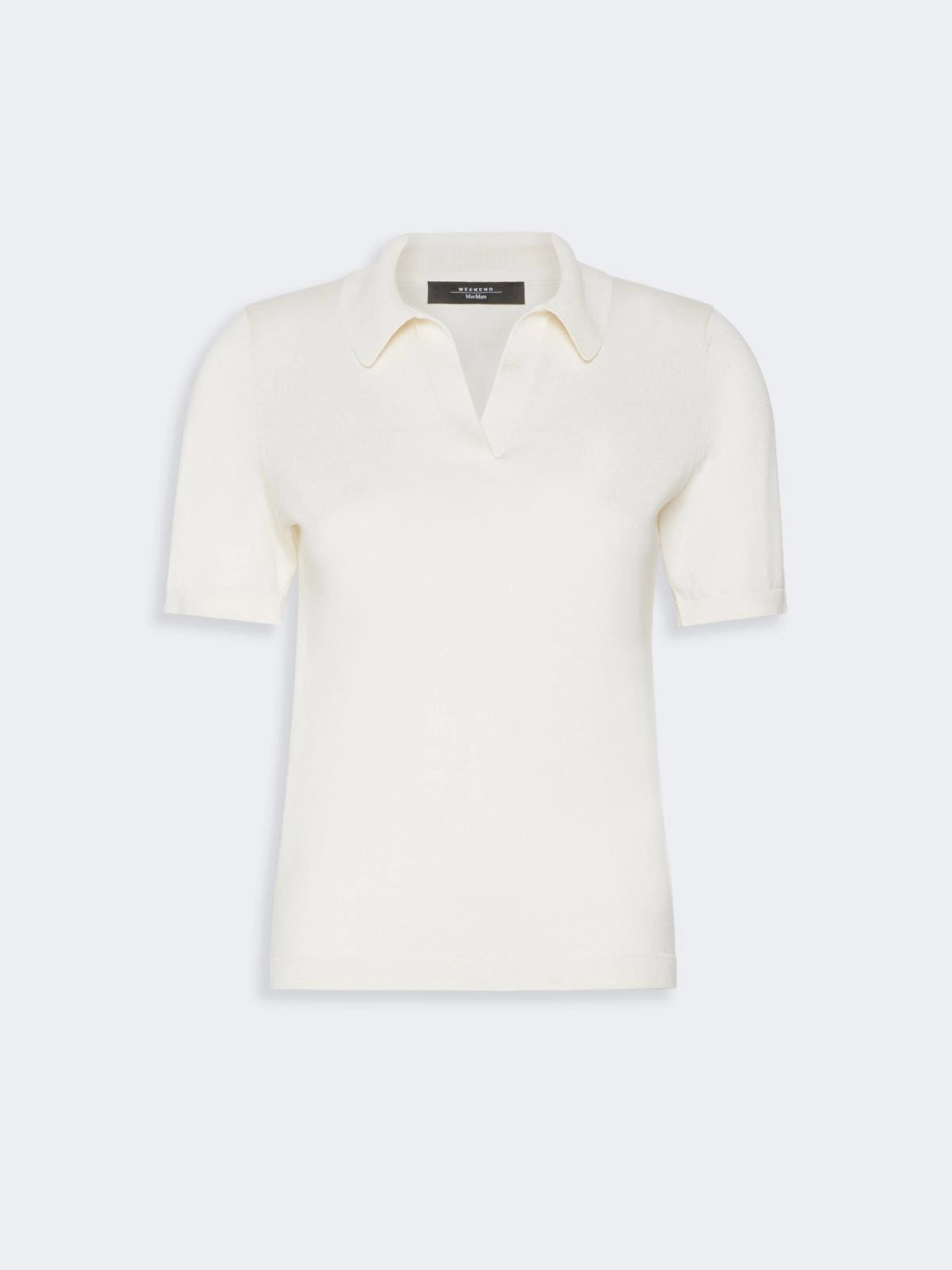 WEEKEND Maglia in filato di seta e cotone - ECRU WKDRONCOLO 001 WEEKEND 
