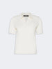 WEEKEND Maglia in filato di seta e cotone - ECRU