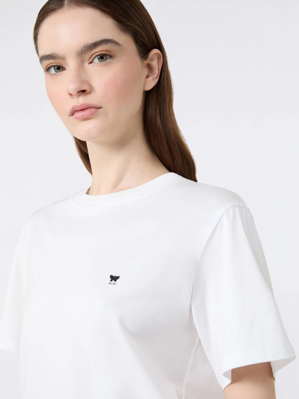 WEEKEND T-shirt in jersey di puro cotone - BIANCO WKDVENACO 001 WEEKEND 