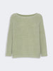 weekend Maglia in filato di misto mohair - VERDE SALVIA
