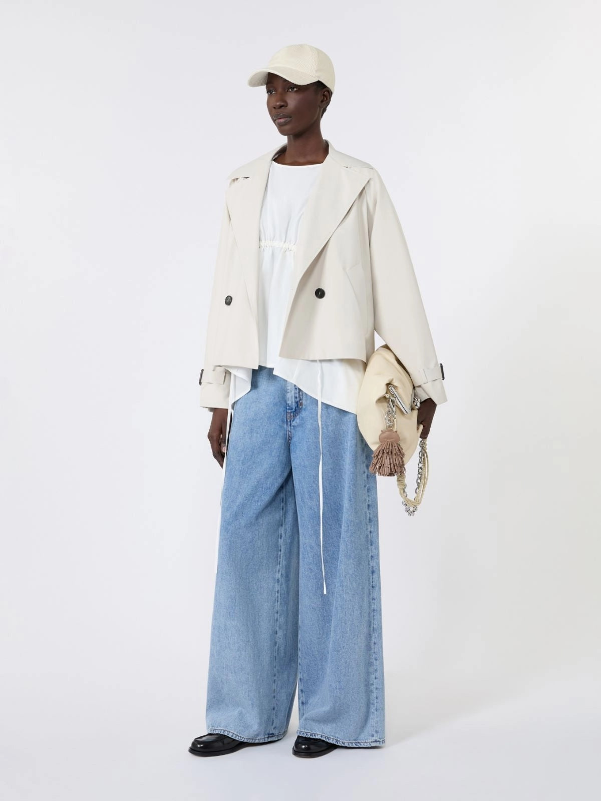 WEEKEND Jeans lungo in denim di cotone - BLUE JEANS<BR/> WKDZATTERA 038 WEEKEND 