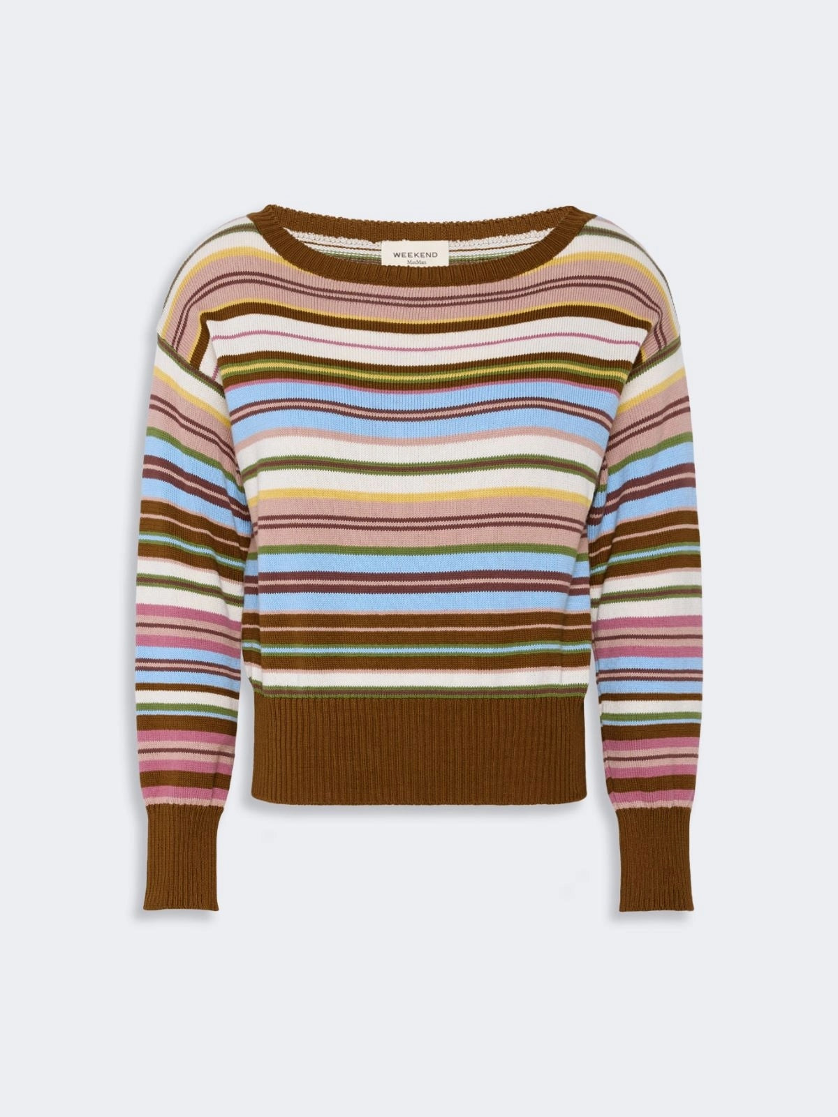 WEEKEND Maglia in filato di puro cotone - MULTICOLOR WKDZINNIA 016 WEEKEND 