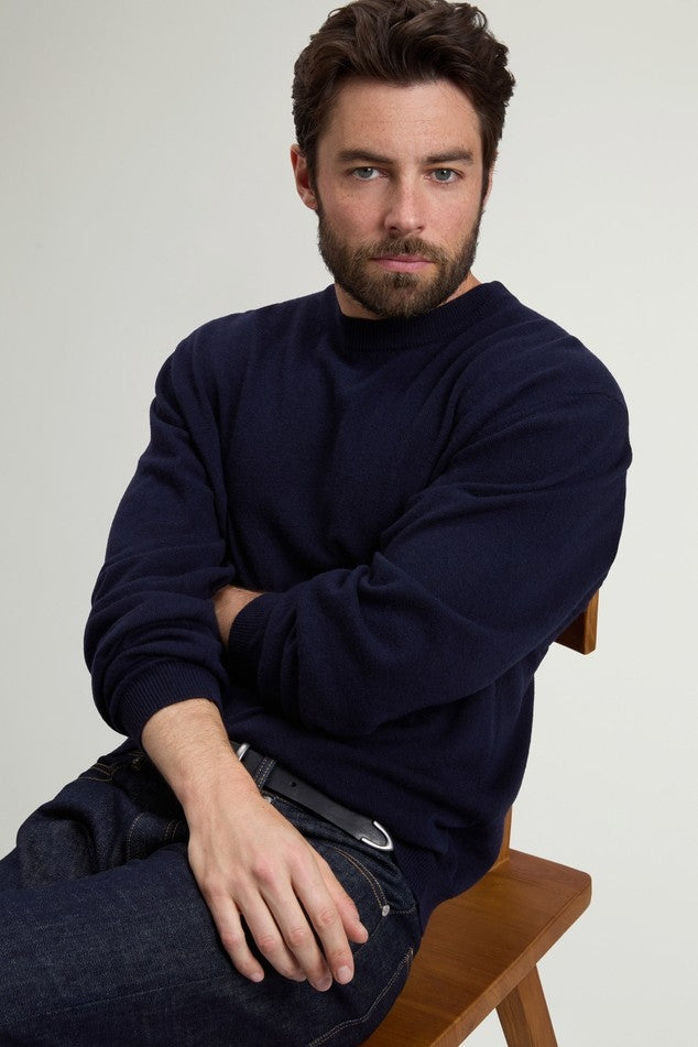 Maglione girocollo in pura lana vergine CFWOKN2063MRUF5094 3989 WOOLRICH 